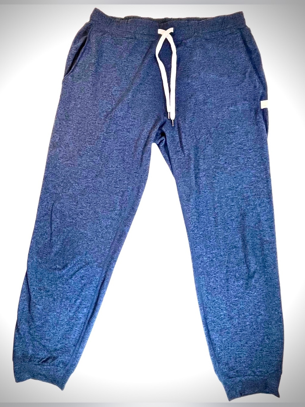 VUORI Women’s Sz M Performance Jogger Pants Dark Heather Navy Blue VW303